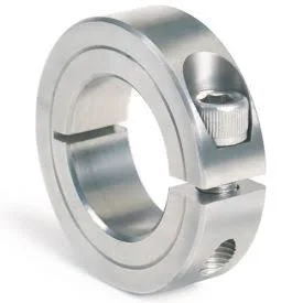 Climax Metal One-Piece Clamping Collar, 1 7/16x22 Bore, G1SC-143-SS