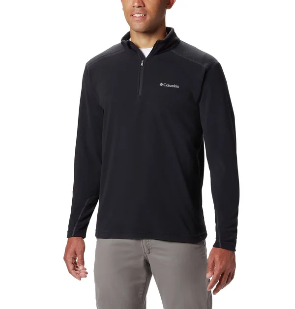 Columbia Men's Big Klamath Range II Half Zip - Black, 2x