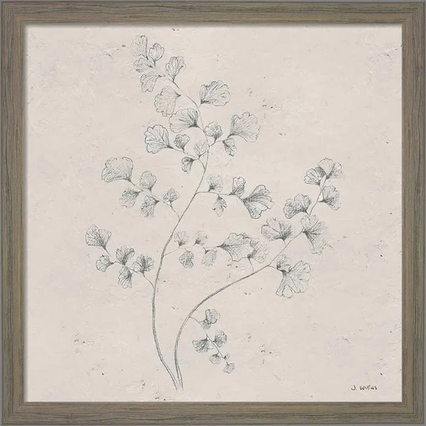 Great Art Now Soft Summer sketches by James Wiens, 2 Piece Framed Art Set Each 13 inchw x 13 inchh, Size: 13 x 13, Gray