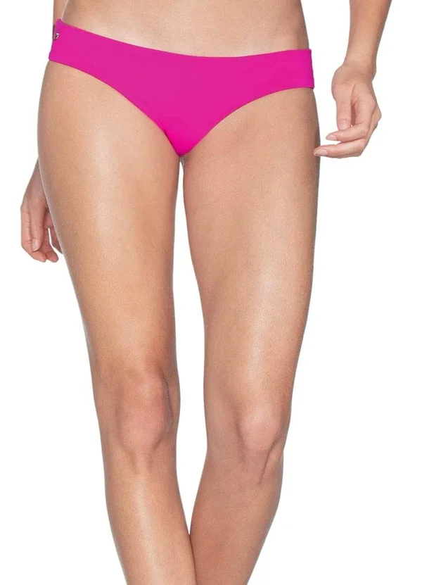 Maaji Sublime Signature Cut Reversible Bikini Bottom - Women's Hibiscus Pink - XL