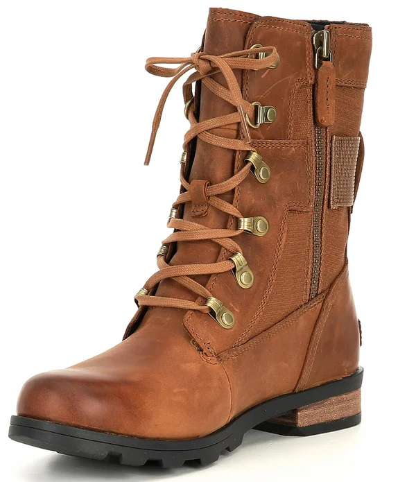 Sorel Women's Emelie Conquest Boots Black 8.5