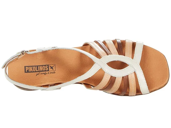 Women's Pikolinos Ibiza W5N-0572C1 Nata Leather Size 38 Medium