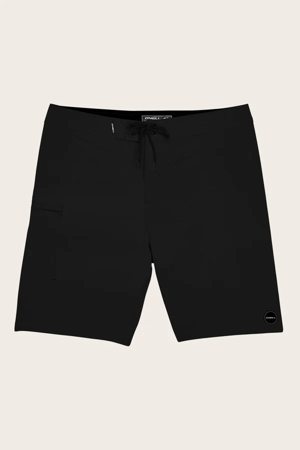 O&Neill Hyperfreak Solid Boardshorts Men's Black, 36