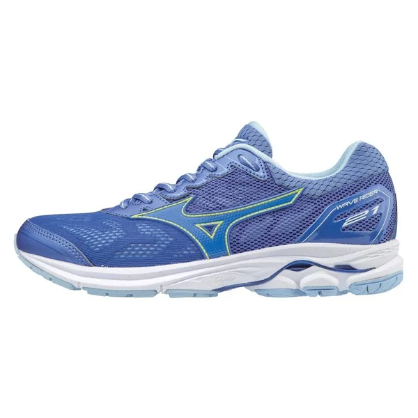 Mizuno Women's Wave Rider 21 Running Shoe - Size: 6, Blue