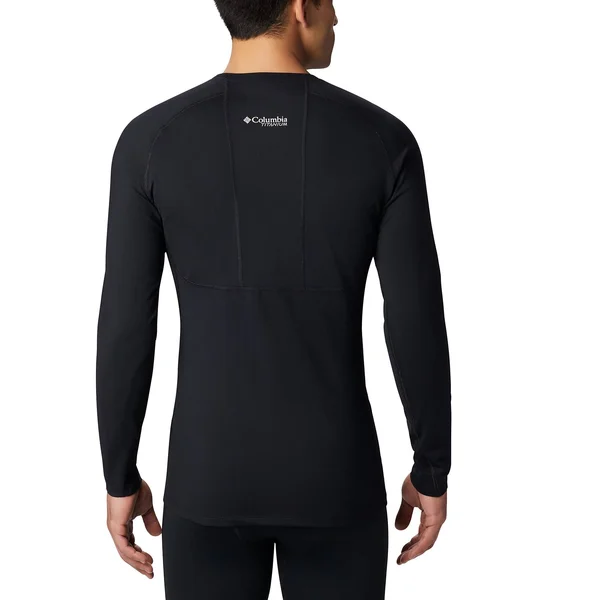 Columbia Men's Omni-Heat 3D Knit Crew Top - XL - Black