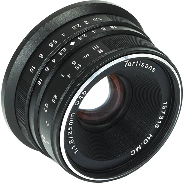 7artisans 25mm f/1.8 Manual Focus Lens for Fujifilm x Mount Cameras (Black)