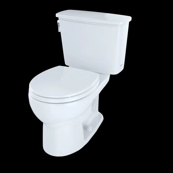 Toto Eco Drake Transitional Two-Piece Round 1.28 GPF Toilet - Bone CST743EN#03