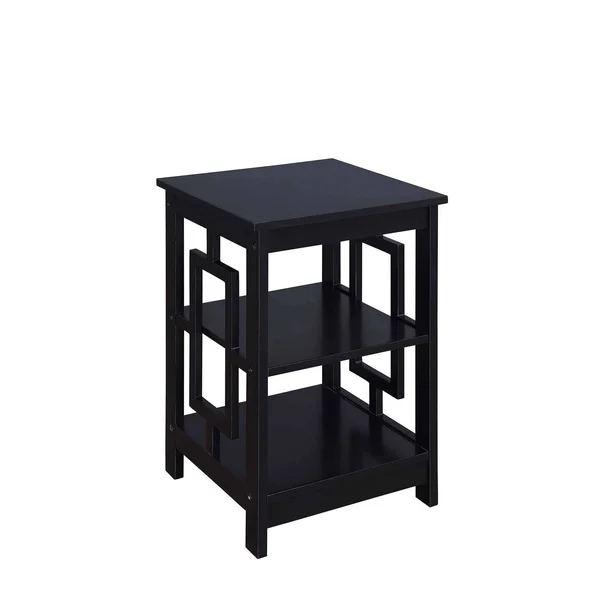 Town Square End Table Black - Breighton Home