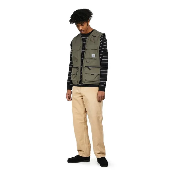 Carhartt WIP Single Knee Pant Dearborn Canvas - 12 oz - Dusty H Brown Worn Canvas - 38/34 - Men