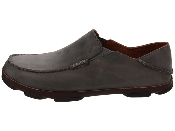 Olukai Men's Moloa/Storm Grey-Dark Wood - 9