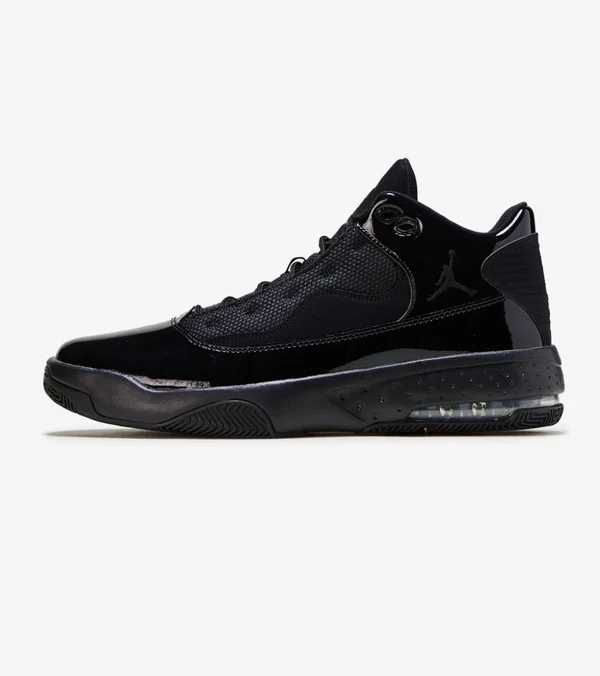Jordan Max Aura 2 Black Men's Shoes, Size: 9.5