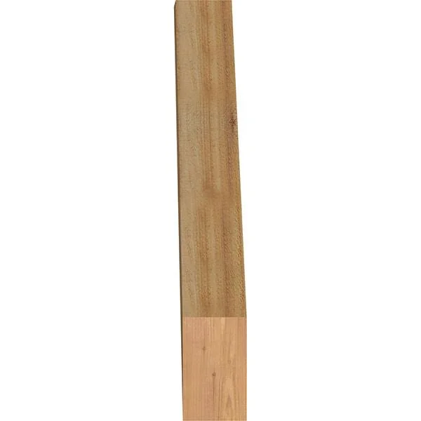 4x22W x 22x22D x 28x22H Traditional Rough Sawn Brace - Western Red Cedar