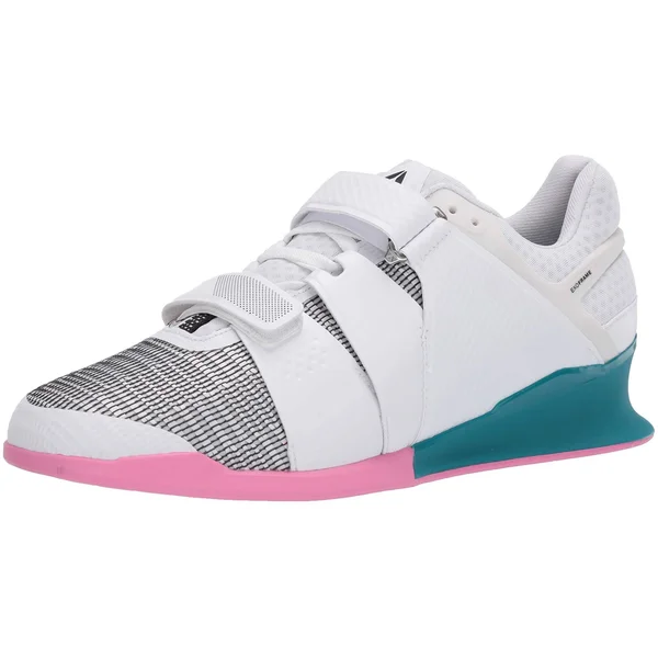 Reebok Legacylifter - White/Seaport Teal/Polished Pink, 8