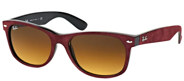 Bordeaux Sunglasses by Ray-Ban - Bordeaux & Brown Gradient Textured