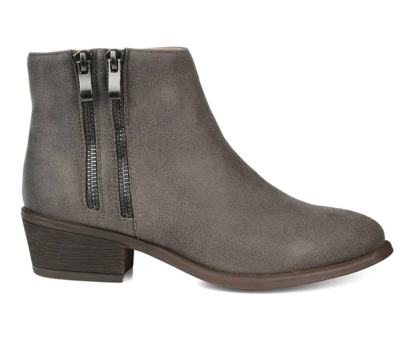 Journee Collection Women's Jayda Bootie Grey 11