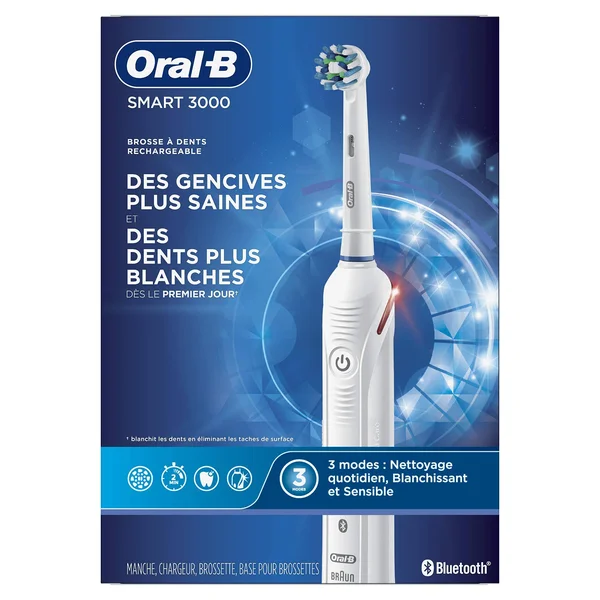 Oral B Smart 3000 Toothbrush - Rechargeable