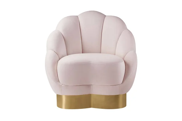 TOV Furniture Bloom Blush Velvet Chair