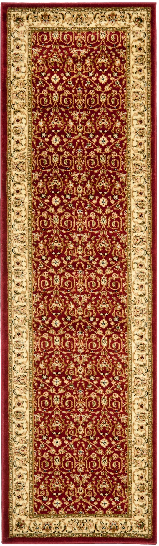 Safavieh Lyndhurst LNH312A 2&3x22 x 20&0x22 Runner Red, Ivory Area Rug