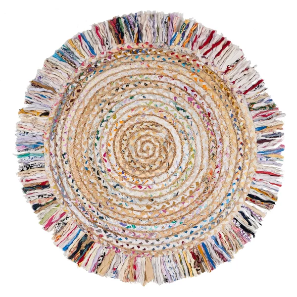 Safavieh Cape Cod CAP206A Area Rug Ivory - Red 5& x 5& Round