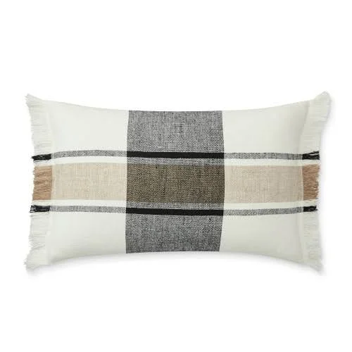 Linen Yarn Dyed Pillow COVER - 14x22 x 22
