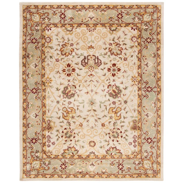 Safavieh Antiquity AT21H Green, Brown Rug 4&6x22 x 6&6x22 Oval