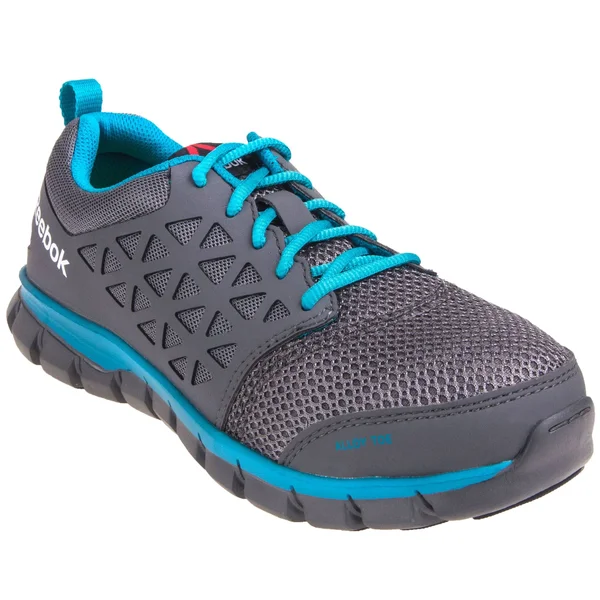 Women's Reebok Work Sublite Cushion RB045 Work Sneaker, Adult, Size: 11 W, Grey