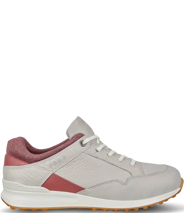Ecco Women's Street Retro Golf Shoes - Quarry/White
