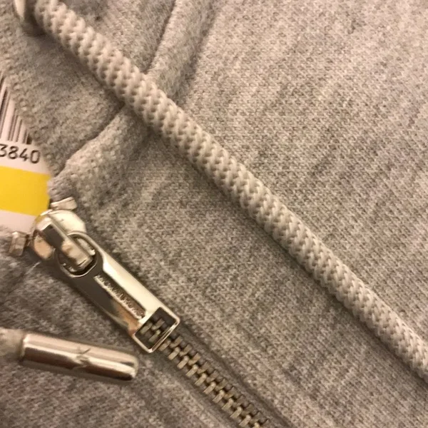 Michael Michael Kors, Kors Cotton Zip-Up Hoodie, Grey, M