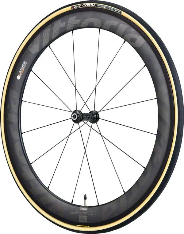 Vittoria Corsa G+ Tire: Tubular, 700x23c Black/Tan