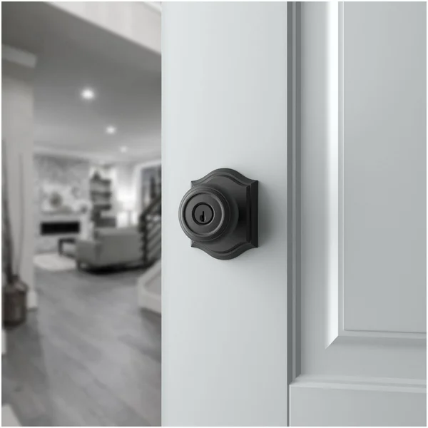 Baldwin Entratar141 Entry Traditional Knob - Polished Nickel