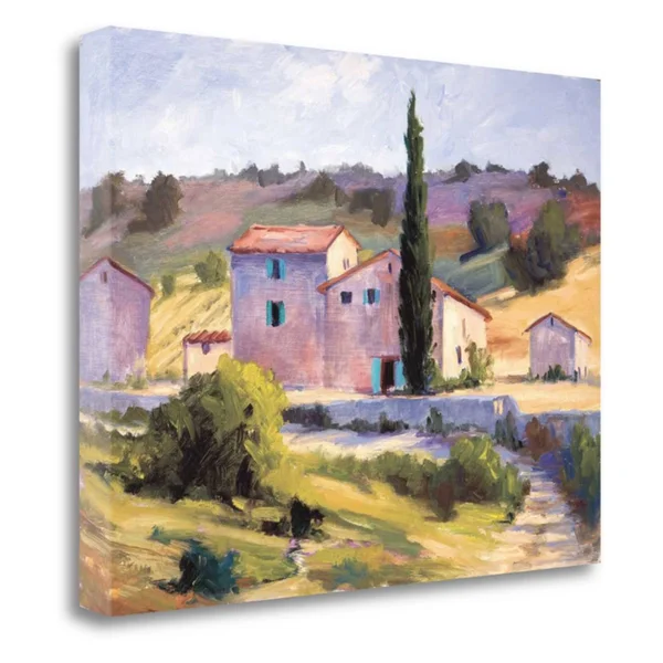 Tangletown Fine Art at The End of The Path by Brigitte Curt Canvas Wall Art