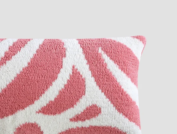 Sunday Citizen Versailles Lumbar Pillow Rouge - Off White, 14 x 36x22