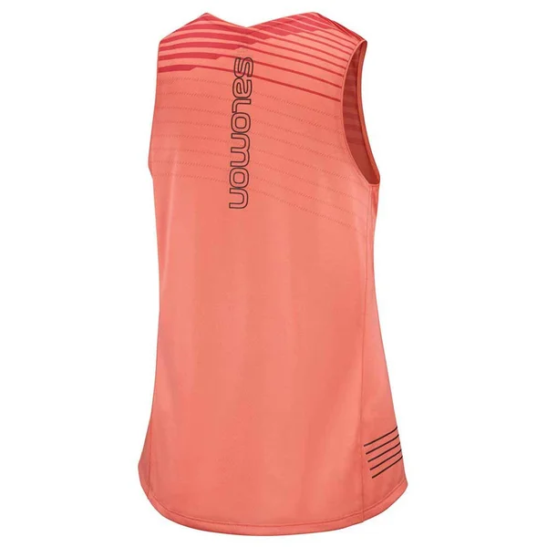 Salomon Sense Tank Top - Women's Camellia - M