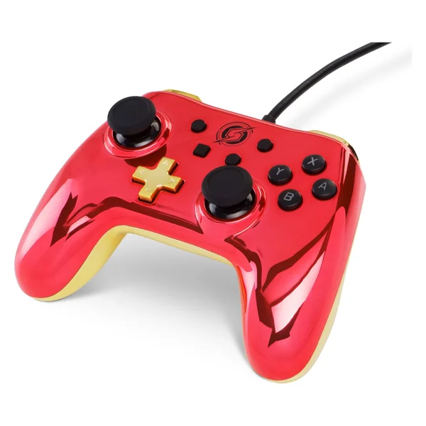 Powera Wired Controller for Nintendo Switch - Chrome Samus Metroid