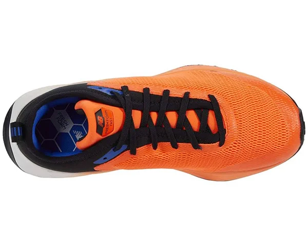 New Balance Kids& Fresh Foam Fast V2 - Orange/Black (Size 2)