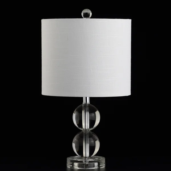 Jonathan Y Brooklyn 17.5x22 Crystal LED Table Lamp - Clear
