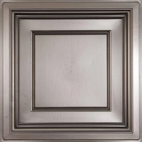 Ceilume 2 ft. x 2 ft. Lay-In Ceiling Panel Coffered, Impact Resistant, Tin (Case of 6)