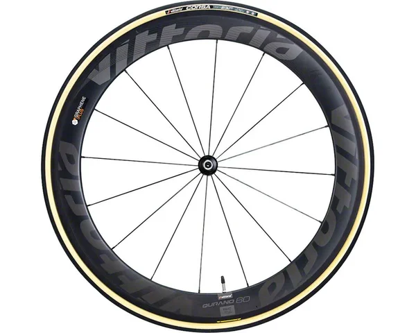 Vittoria Corsa G+ Tire: Tubular, 700x23c Black/Tan