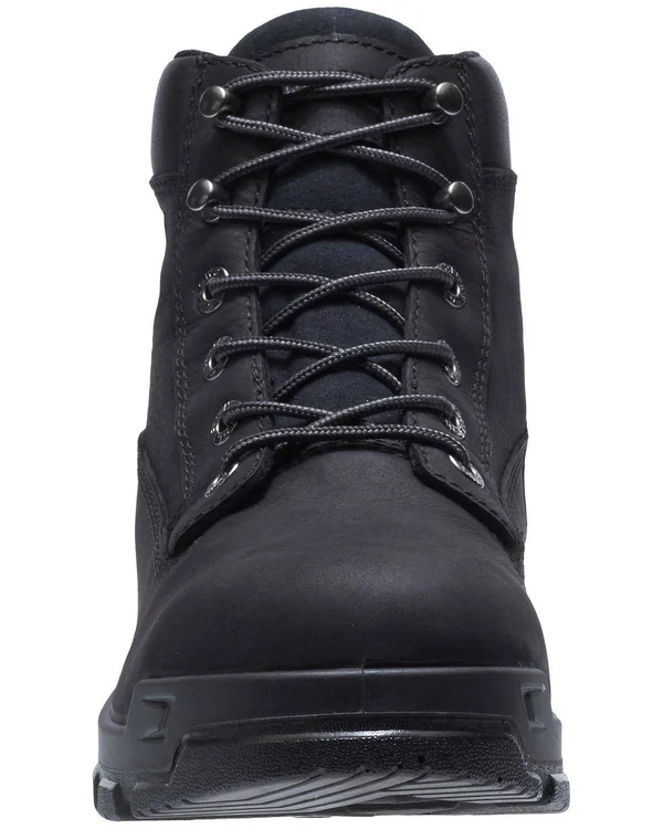 Men's Wolverine Chainhand Waterproof Steel Toe Work Boot - Size: 9.5, Black