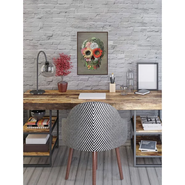 Marmont Hill MH-JULBOT-07-DWFF-60 Commonless Floater 60 x 40 in. Framed Painting Print on Canvas, Contemporary & Modern, Be