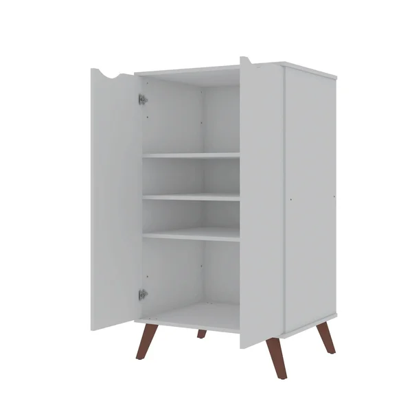 Manhattan Comfort 20Pmc1 Hampton Shoe Closet, White