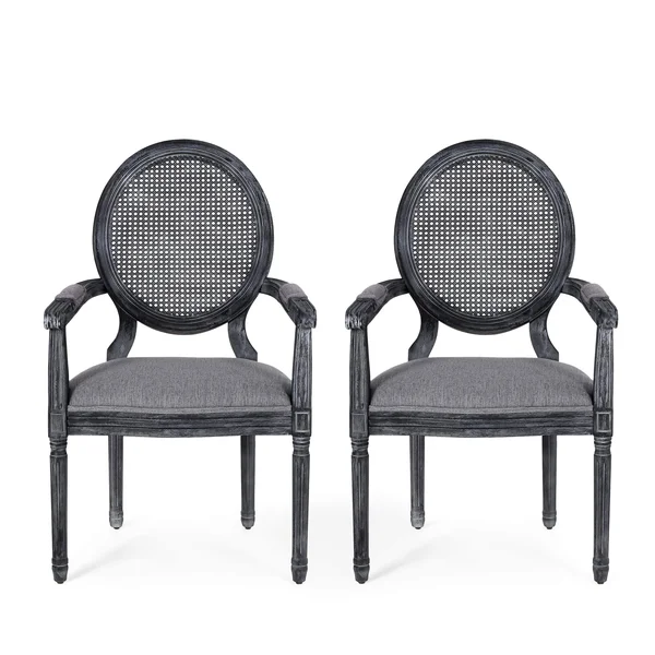 Christopher Knight Home Judith Dining Chair Sets, Grey