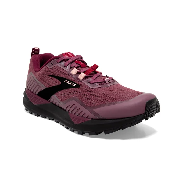 Brooks Women's Cascadia 15 9, Nocturne/Zinfandel/Black