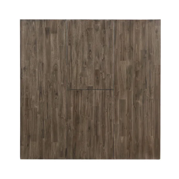 The Gray Barn Aldrich Two-Tone Smokey Counter Height Table - Smokey Alabaster and Honey Brown