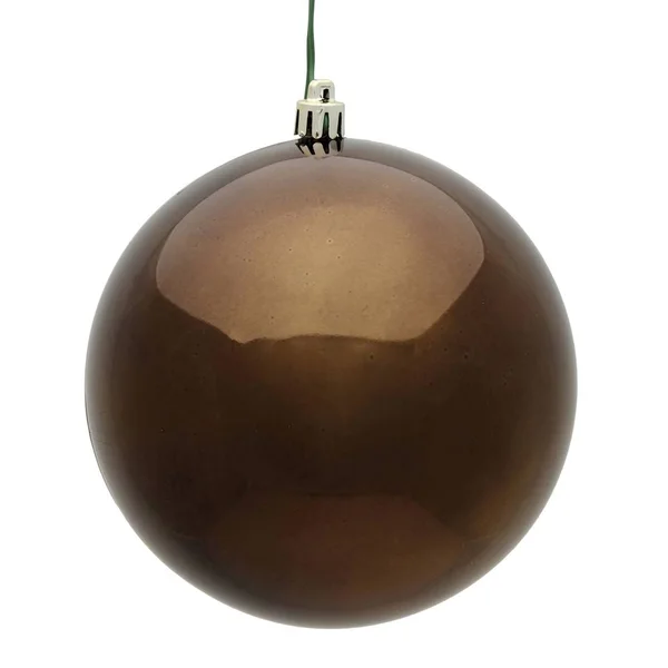 Vickerman N596875S 3 in. Chocolate Shiny Christmas Ornament Ball - 32