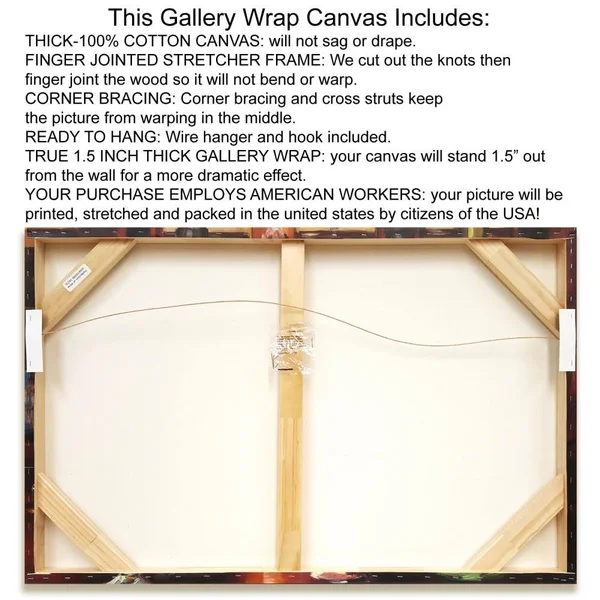Tangletown Fine Art Movie Camera by Eric Yang - Giclee Print on Gallery Wrap Canvas, 28x22x37x22