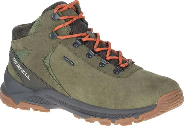 Merrell Men's Erie Mid Waterproof, Size: 11.5, Olive