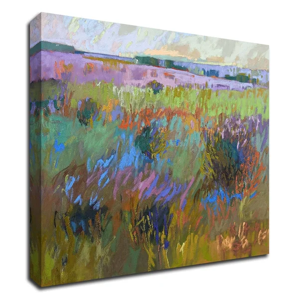 18x22 x 18x22 Beyond and Further by Jane Schmidt Print on Canvas