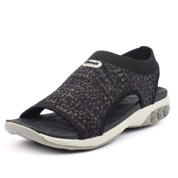 Therafit Carmel Women's Stretch Fabric Sandal - for Plantar Fasciitis/Foot Pain