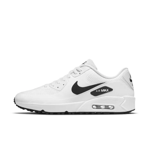 Nike Air Max 90 G Spikeless Golf Shoes Size 10.5 - White/Black
